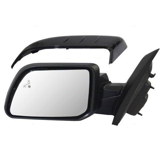 Power Mirror fits 11-14 Ford Edge Driver Heated Puddle Lamp Blind Spot Detection
