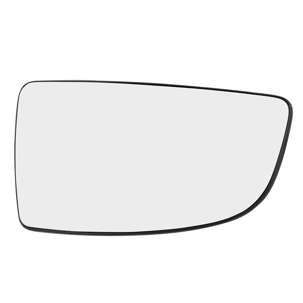 Brock Replacement Driver and Passenger Side Lower Tow Mirrors Glass & Base Compatible with 2015-2020 Transit