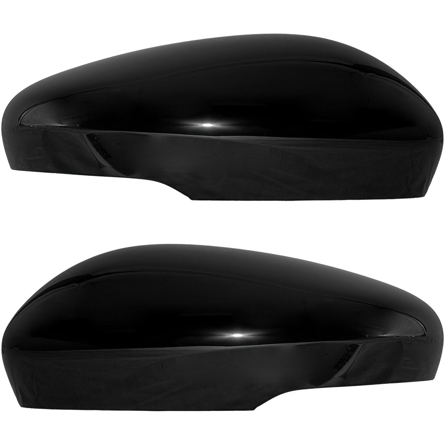 Door Mirror Cover Set Driver Side Left Passenger Side Right With Turn Signal Light Opening For 2020-2022 Ford Escape 2020-2022 Ford Escape Hybrid 2020-2022 Ford Escape Plug-In Hybrid