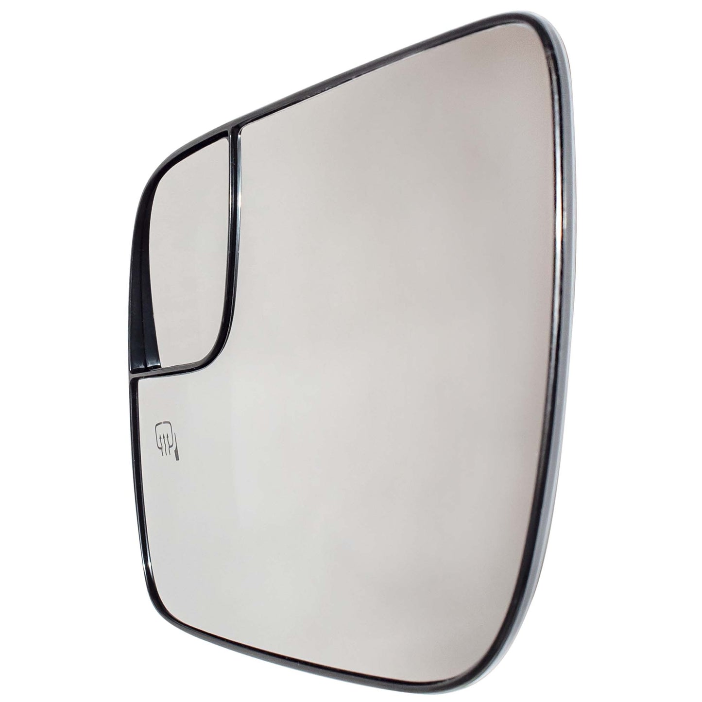 Door Mirror Glass and Base With Heat-Spotter Glass Without Signal-Blind Spot Detection Left for 2016-2019 Ford Explorer 2013-2019 Ford Explorer Police Interceptor