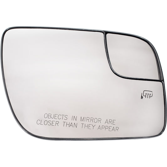 Door Mirror Glass and Base With Heat-Spotter Glass Without Signal-Blind Spot Detection Right for 2016-2019 Ford Explorer 2013-2019 Ford Explorer Police Interceptor