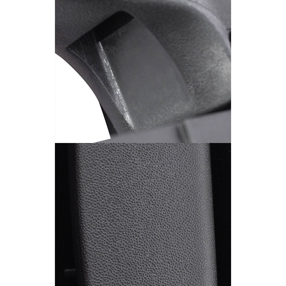 Brock Replacement 4 Pc Set Inside Door Handles Textured Compatible with 97-03 F150 Extended Cab