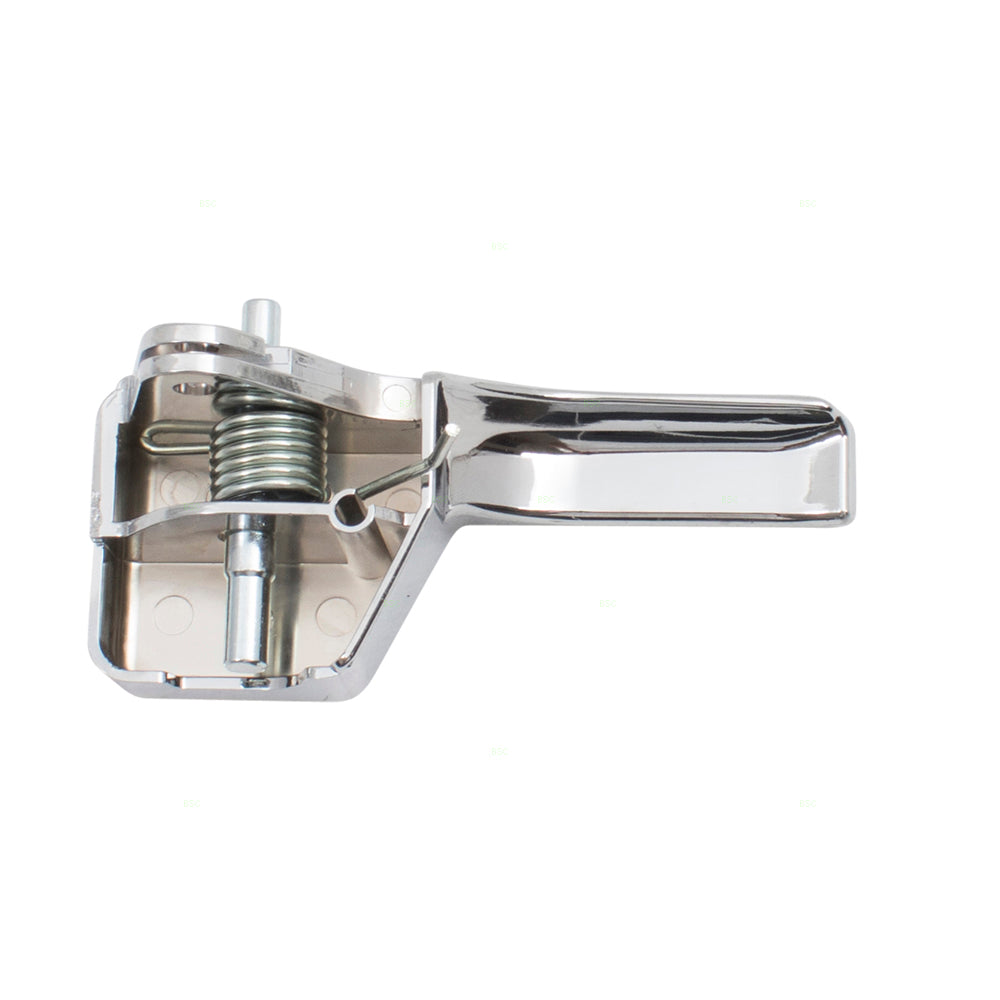 Brock Replacement Drivers Inside Interior Chrome Door Handle Compatible with 07-14 Edge 7T4Z7822601BA