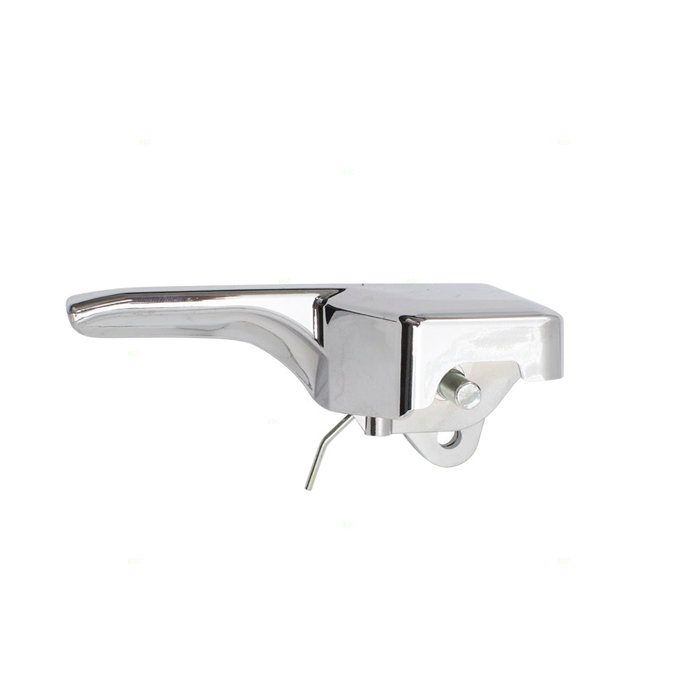 Brock Replacement Drivers Inside Interior Chrome Door Handle Compatible with 07-14 Edge 7T4Z7822601BA