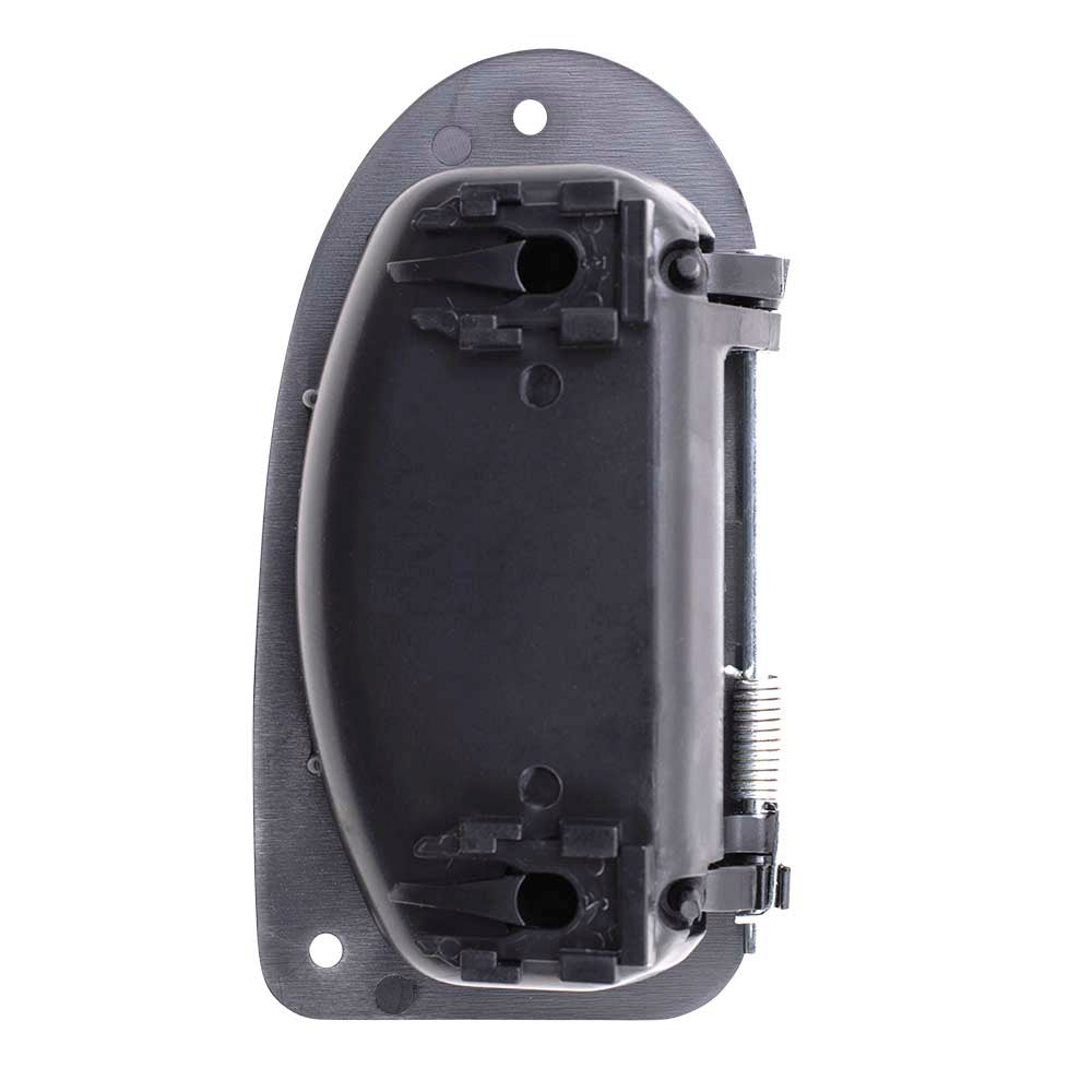 Brock Replacement Pair Set Rear Outside Exterior 3rd Third Textured Door Handles Compatible with 98-11 Ranger Extended Cab Pickup FO1552100 FO1553100