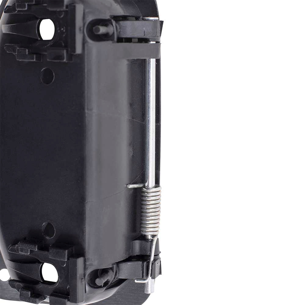 Brock Replacement Pair Set Rear Outside Exterior 3rd Third Textured Door Handles Compatible with 98-11 Ranger Extended Cab Pickup FO1552100 FO1553100