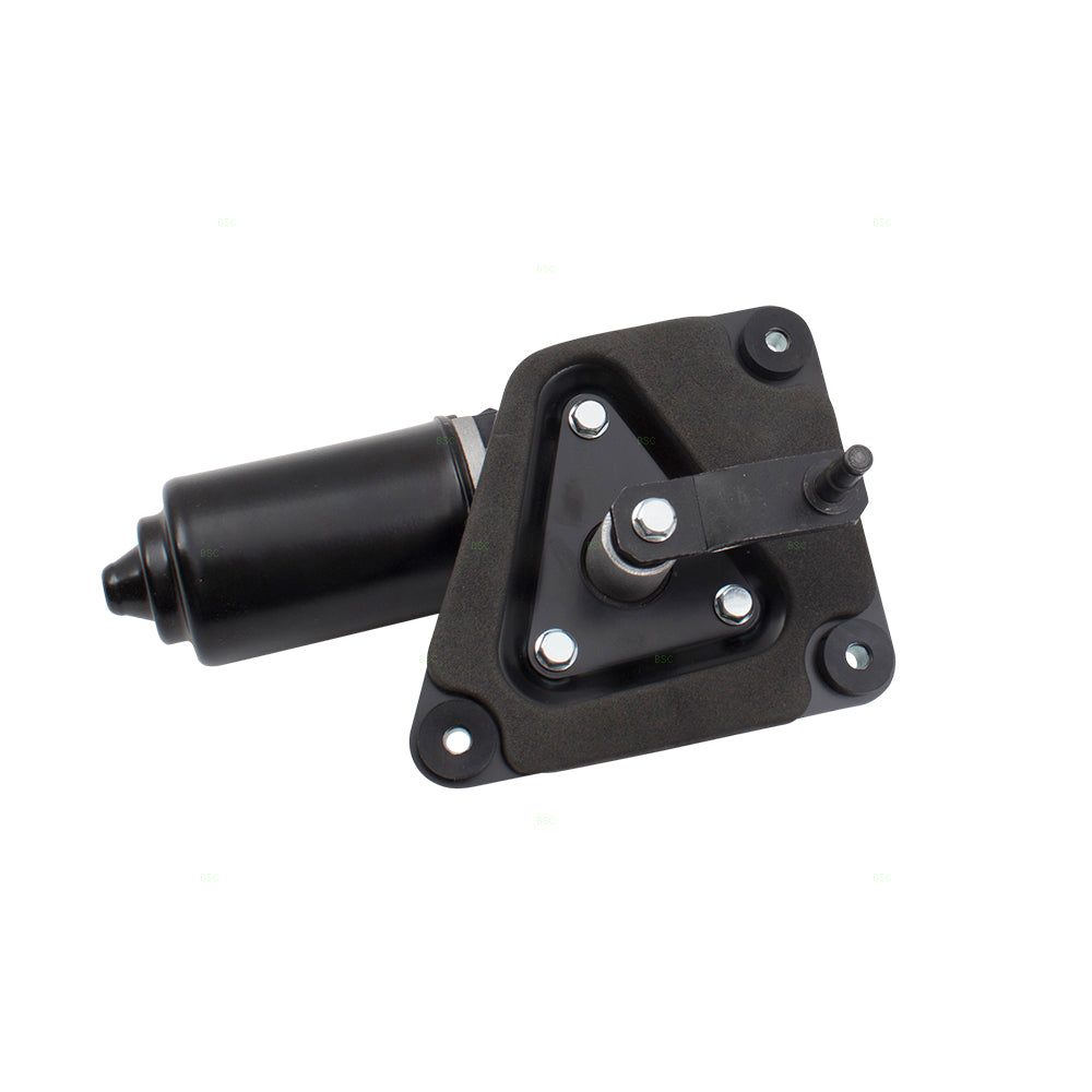 Brock Replacement Front Windshield Wiper Motor 2 Plug Compatible with 87-97 Pickup Truck 87-96 Bronco E7TZ17508A