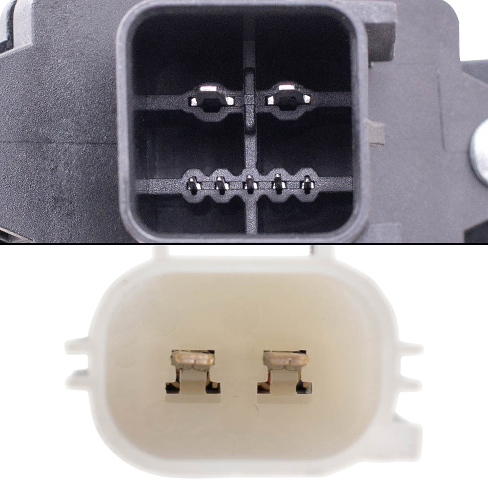 Brock Aftermarket Replacement Part Front & Rear Passenger Side Power Window Regulators w/Motor Set Compatible with 2011-2014 Ford F-150 Crew Cab ONLY