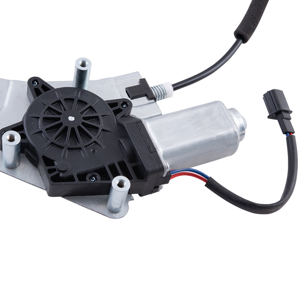 Driver and Passenger Front Power Window Lift Regulators & Motors Assemblies Replacement for Ford Mercury AL8Z7823201A AL8Z7823200A