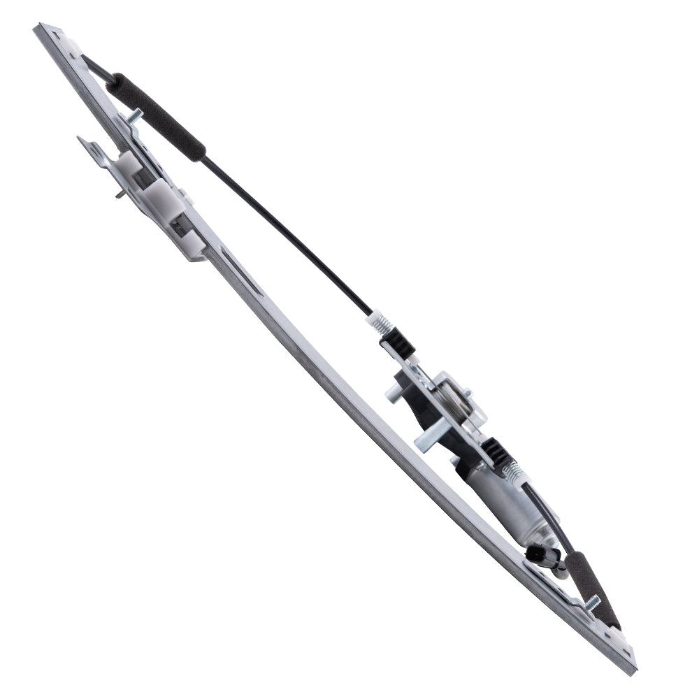 Driver and Passenger Front Power Window Lift Regulators & Motors Assemblies Replacement for Ford Mercury AL8Z7823201A AL8Z7823200A