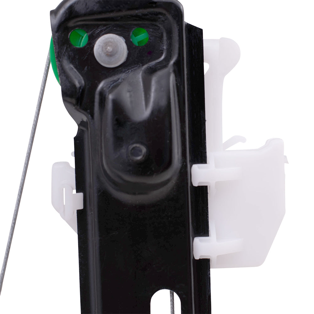 Brock Replacement Passengers Rear Power Window Lift Regulator Compatible with 2000-2006 LS 5W4Z5427008A