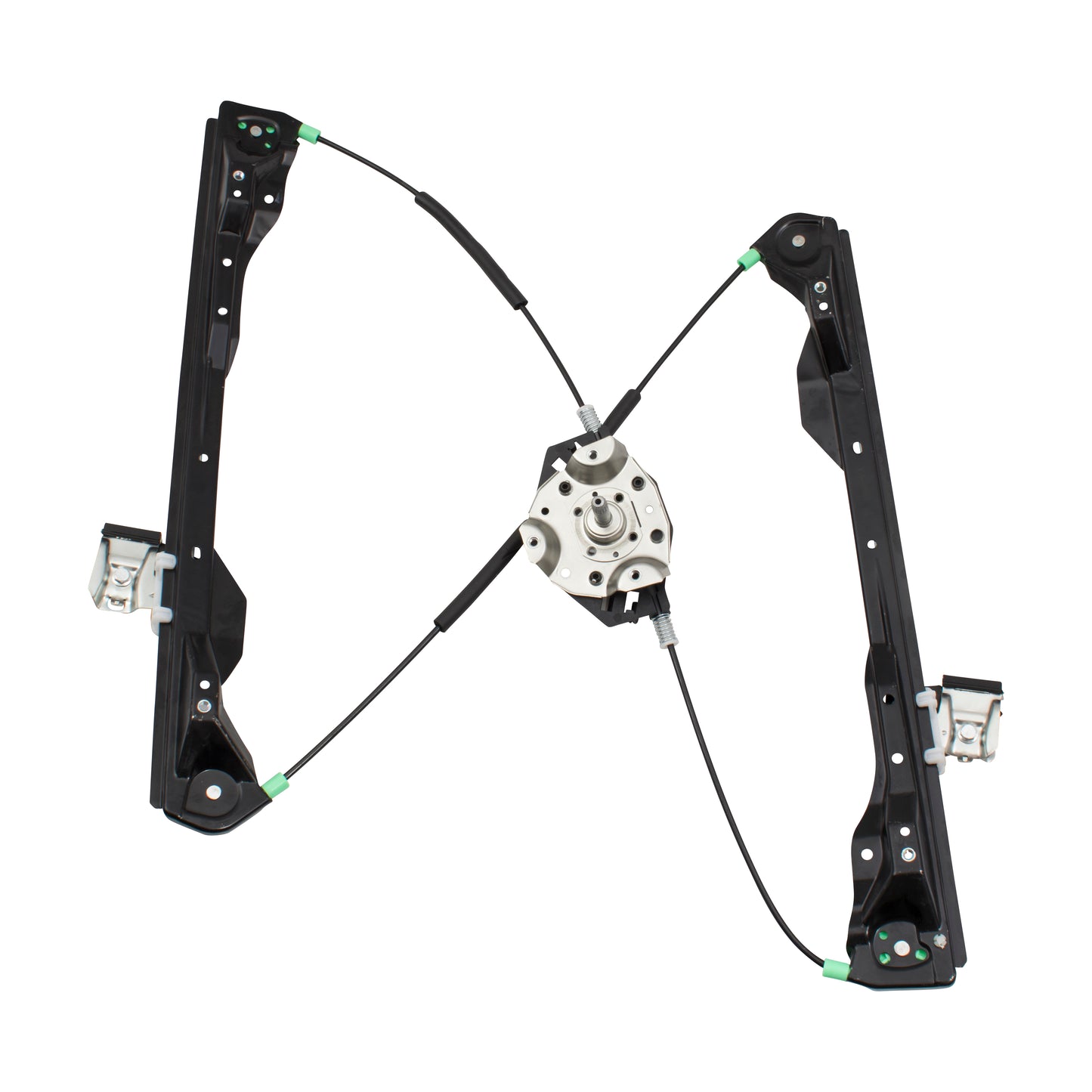 Brock Replacement Pair Front Manual Window Lift Regulators Assemblies Compatible with 00-07 Focus 3-Door Hatchback Models 6S4Z6123201AA 6S4Z6123200AA
