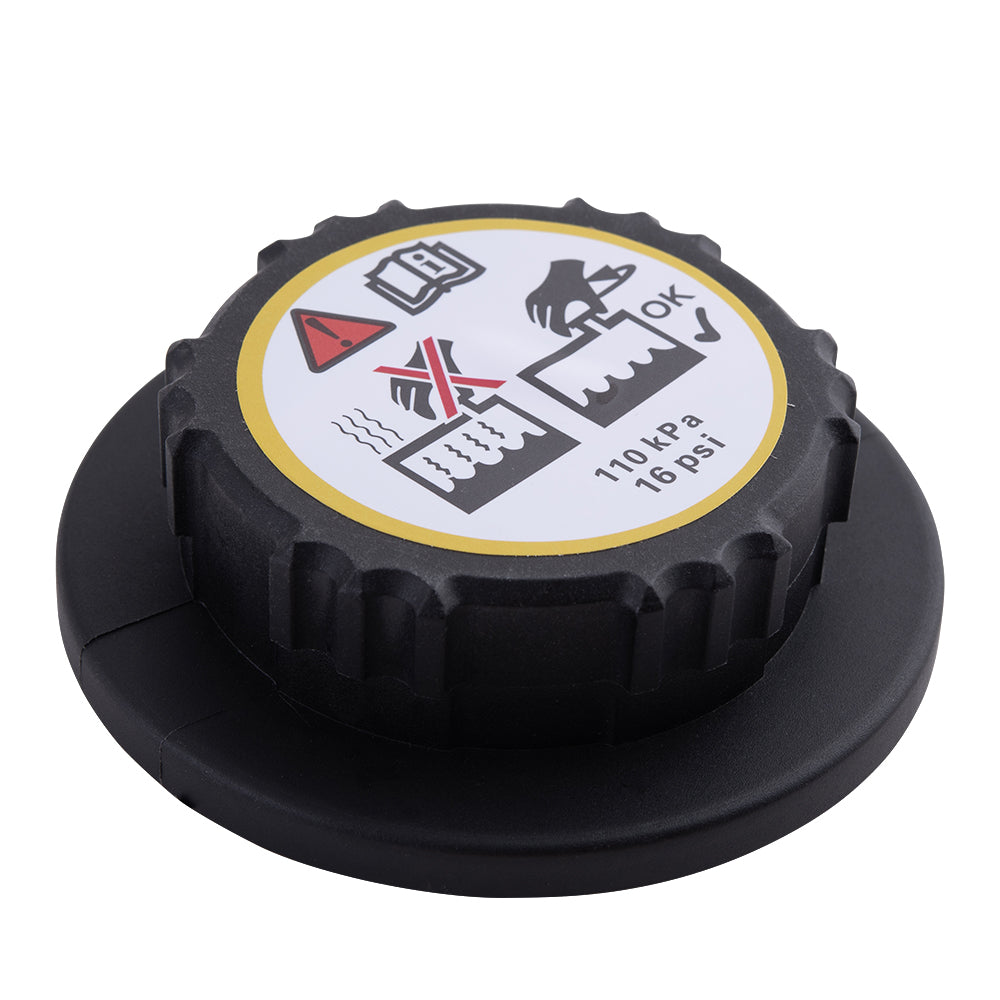 Brock Replacement Coolant Overflow Tank Recovery Bottle Reservoir Cap Compatible with 1999-2015 F250 F350 F450 Super Duty Pickup Truck