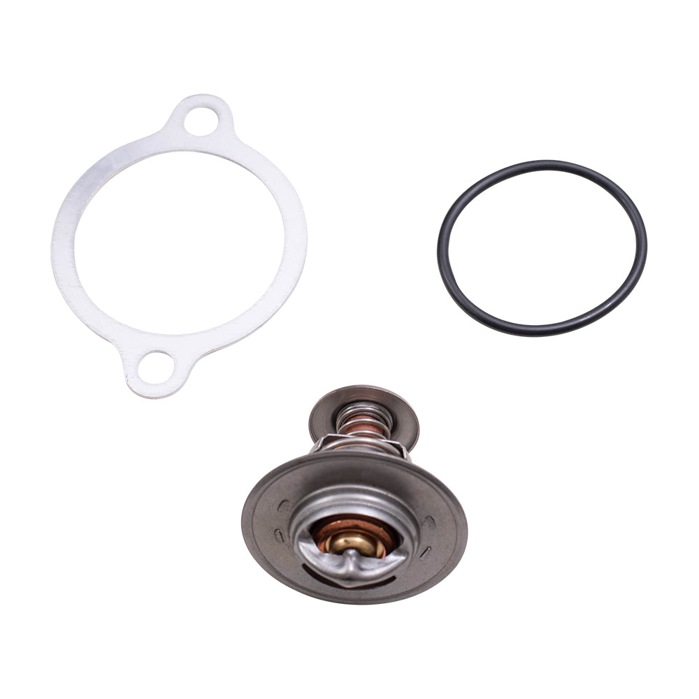 Brock Replacement Intake Manifold with Thermostat Upgraded Design Compatible with 2001-2011 Ford Crown Victoria