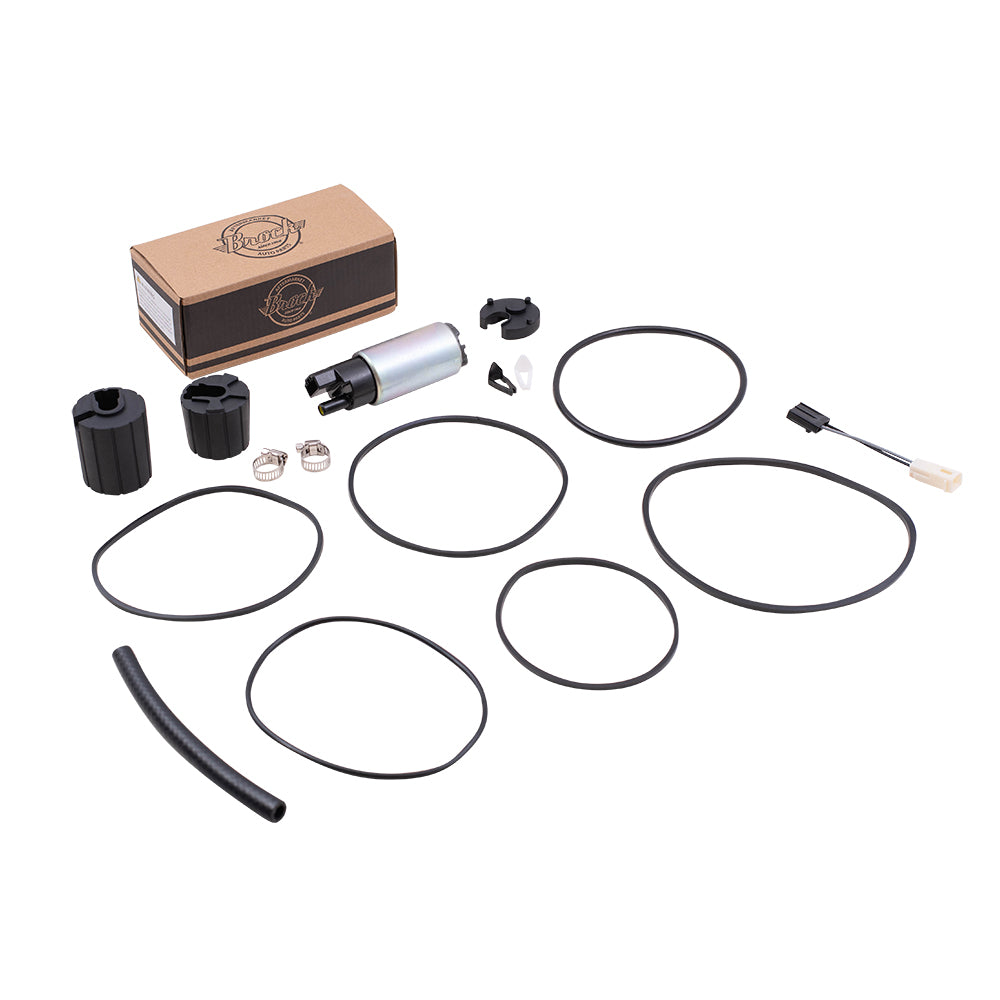 Brock Replacement Electric Fuel Pump with Installation Kit Compatible with 1995-2001 Explorer XL1Z 9H307 17040-S3M-A00 E2471