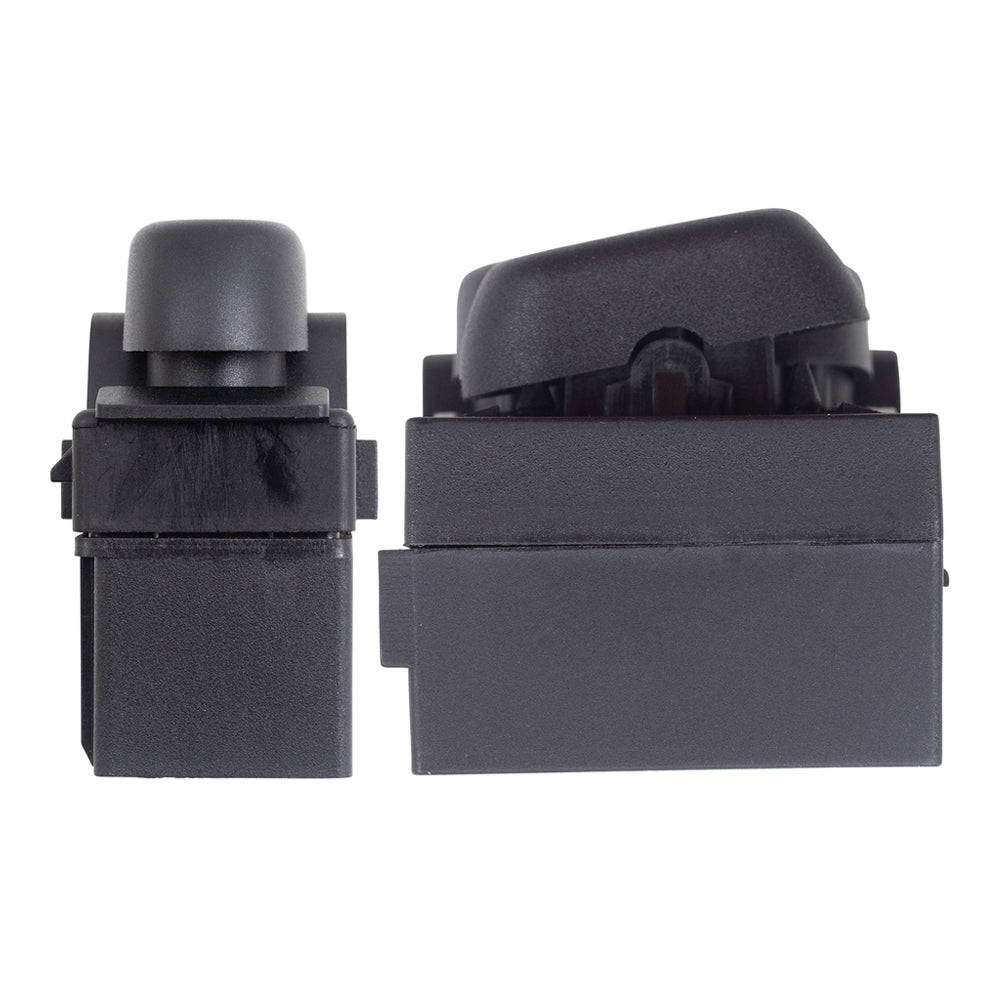 Brock Replacement Power Window Switches 4 Piece Set Compatible with 2003-2008 Ford Crown Victoria