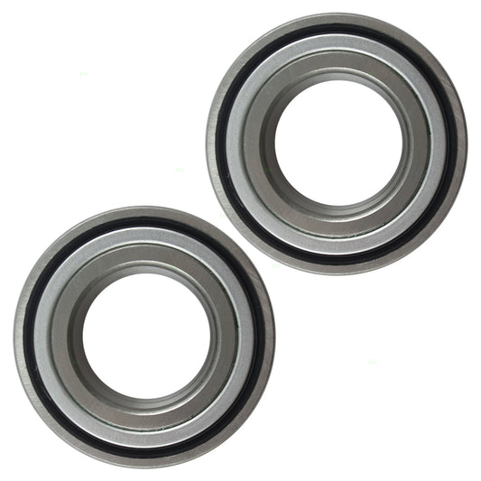 Brock Replacement Pair Set Front Wheel Bearings Compatible with 00-02 Mirage 02-07 Lancer 00-06 Sentra 3885A001 40210-4Z000