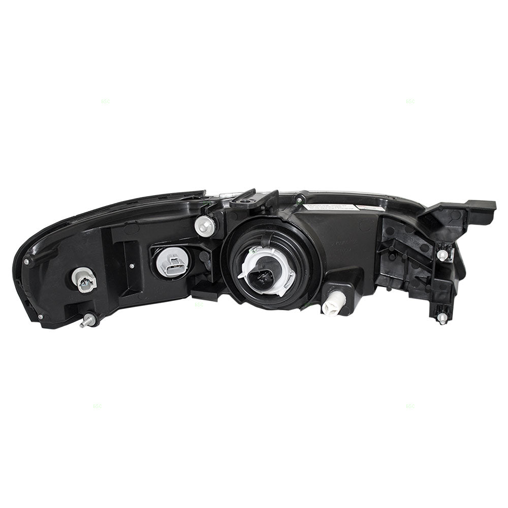 Brock Replacement Drivers Halogen Combination Headlight Headlamp Compatible with 00-01 Altima 26060-0Z825