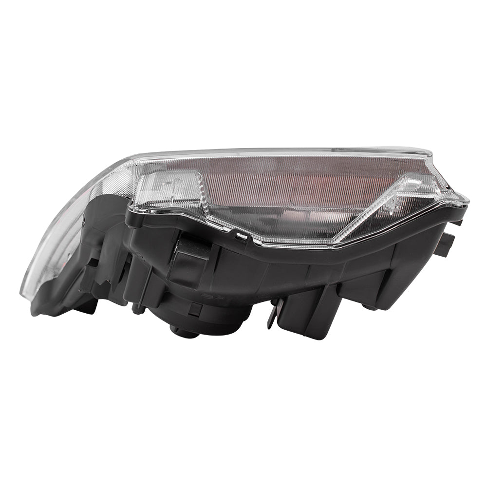 Brock Replacement Passengers Halogen Combination Headlight Headlamp Compatible with 05-07 Pathfinder & 05-08 Frontier 26010EA525