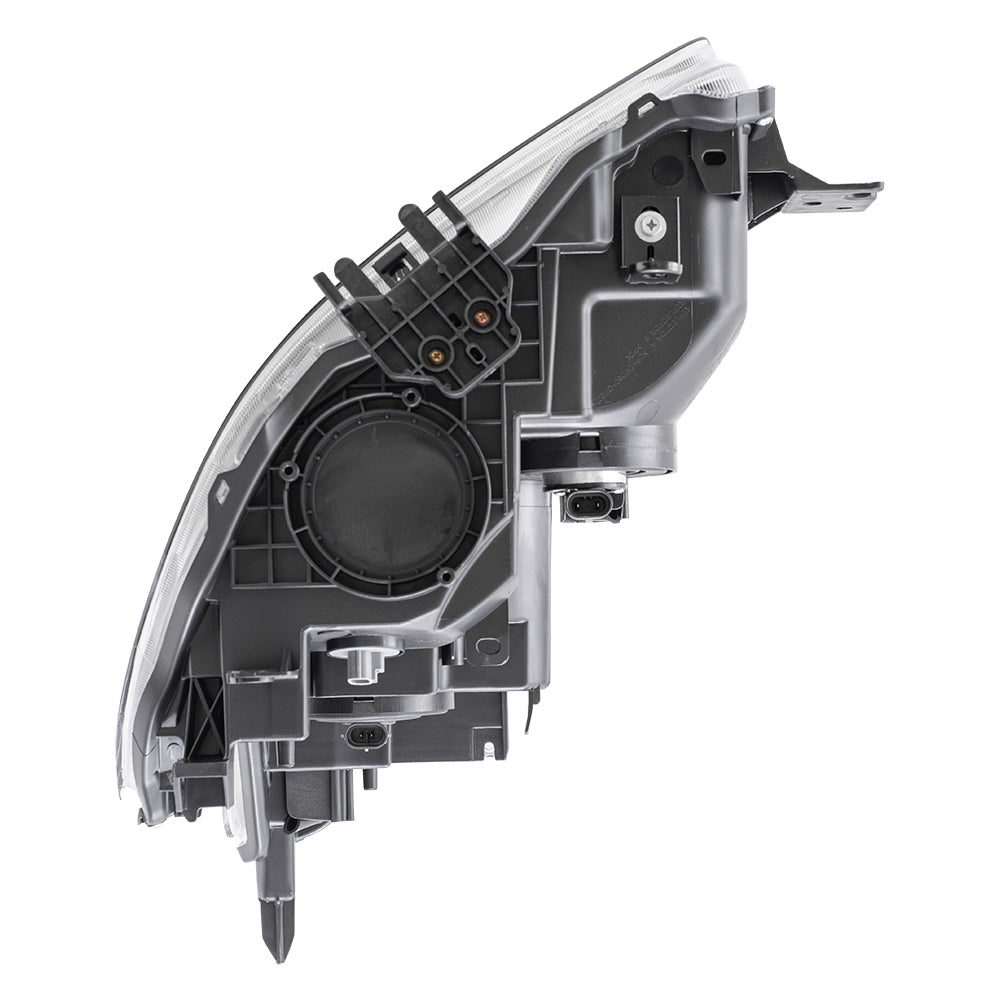 Brock Replacement Passengers Halogen Headlight Headlamp Compatible with 09-14 Maxima 26010-9N00A