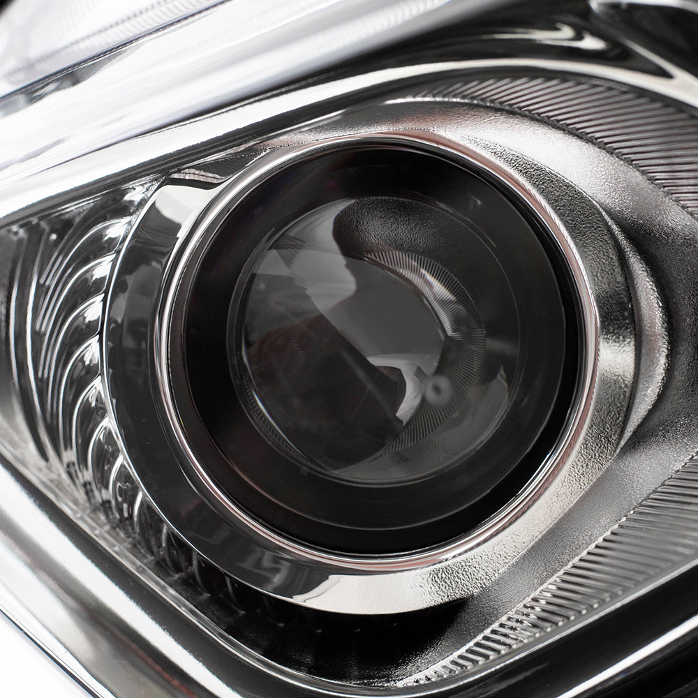 Brock Replacement Passengers Halogen Headlight Headlamp Compatible with 09-14 Maxima 26010-9N00A