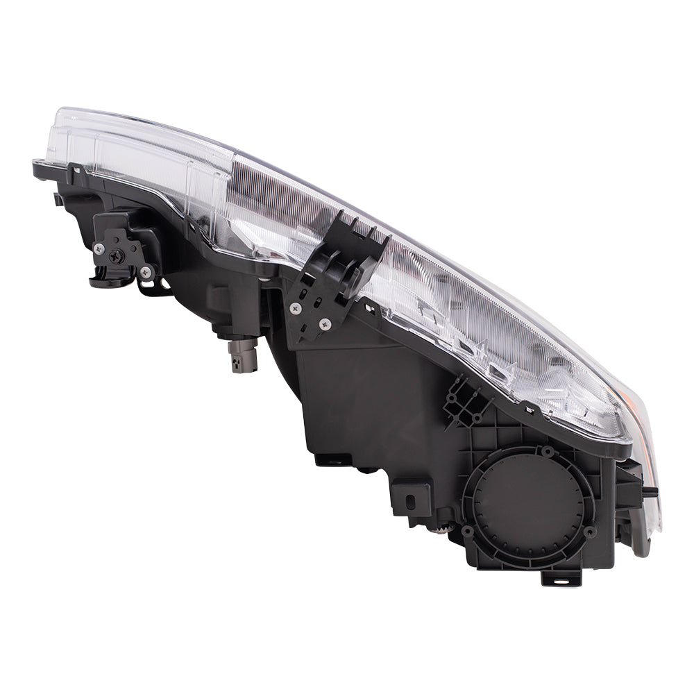 Brock Replacement Driver Halogen Headlight Compatible with 2012-2017 Quest 26060-1JR0A
