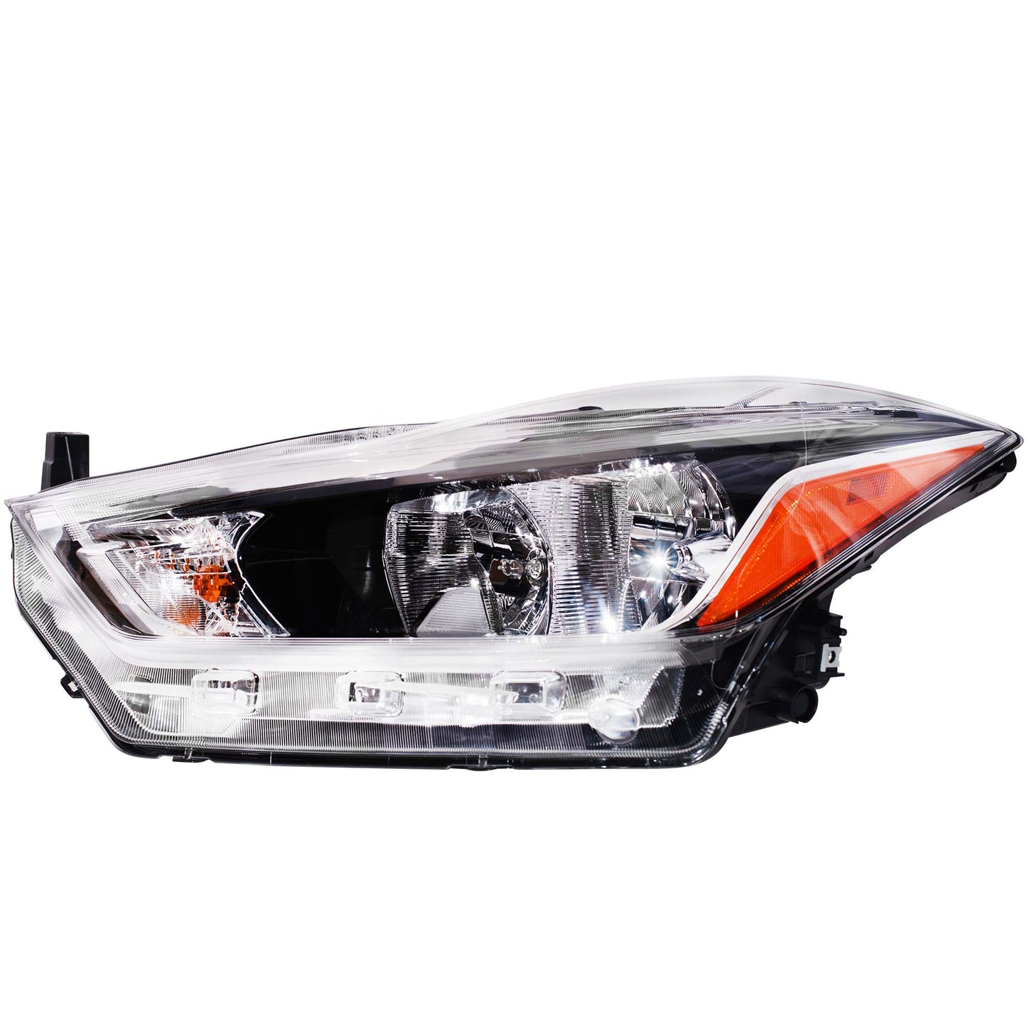 CAPA Certified Halogen Headlight Assembly Left For 2018-2020 Nissan Kicks S/SV