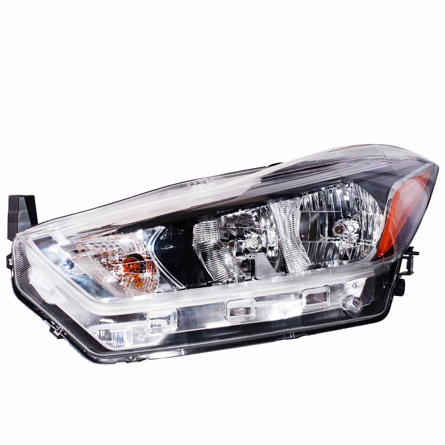 CAPA Certified Halogen Headlight Assembly Left For 2018-2020 Nissan Kicks S/SV