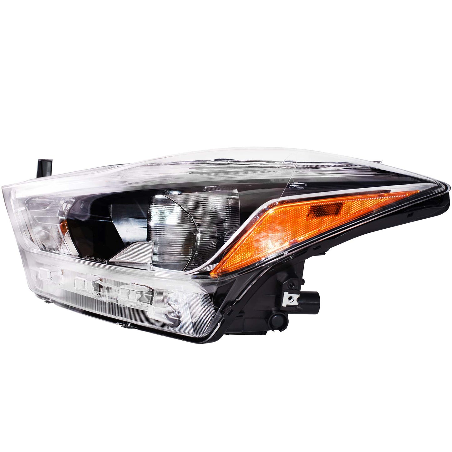 CAPA Certified Halogen Headlight Assembly Left For 2018-2020 Nissan Kicks S/SV