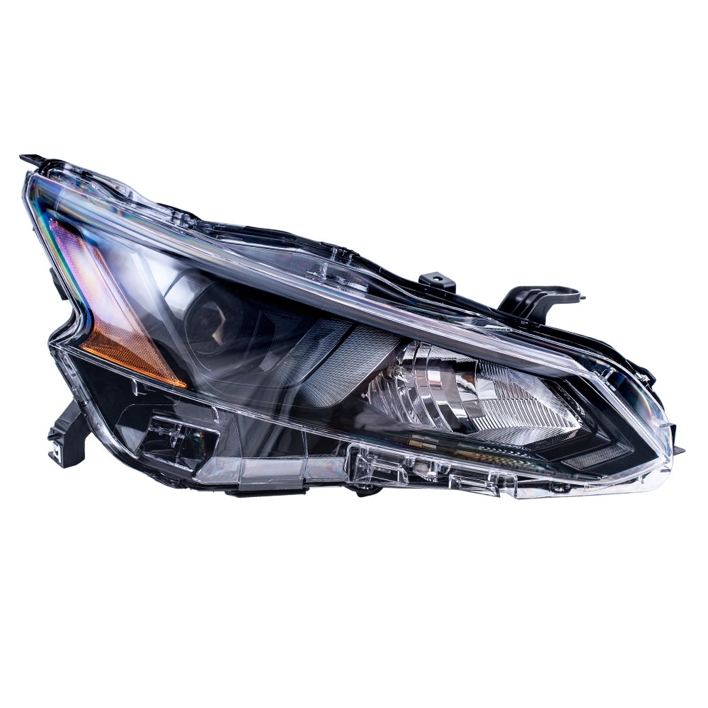 2022 Nissan Altima Halogen Combination Headlight Assembly With Black Bezel LH