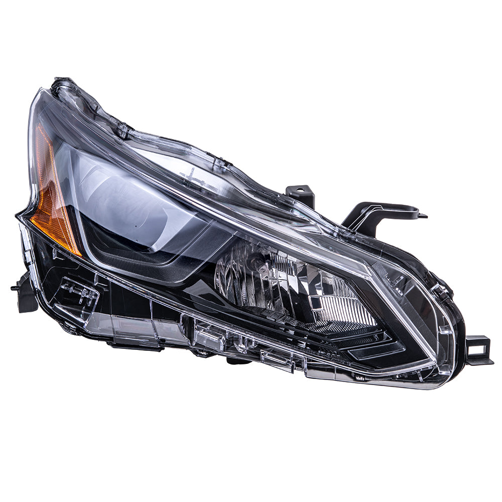 2022 Nissan Altima Halogen Combination Headlight Assembly With Black Bezel RH