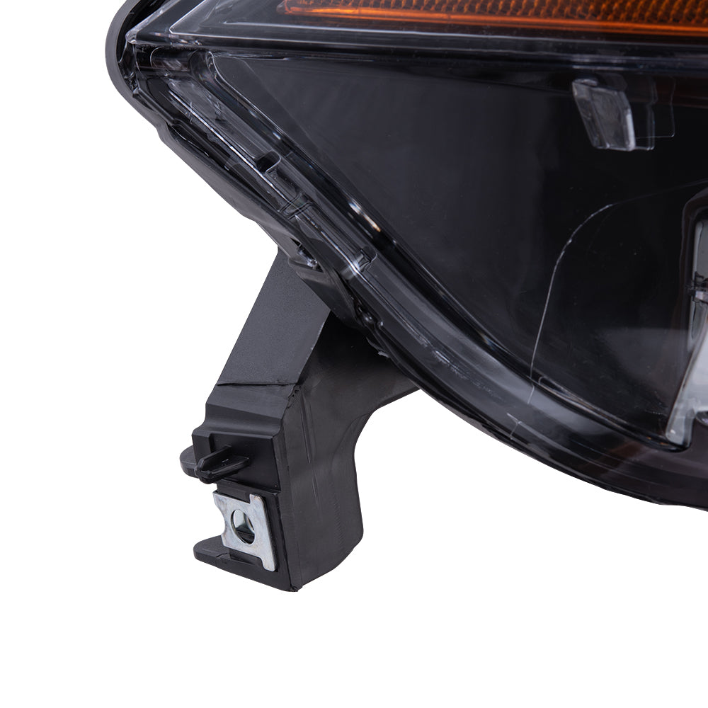 2022 Nissan Altima Halogen Combination Headlight Assembly With Black Bezel RH