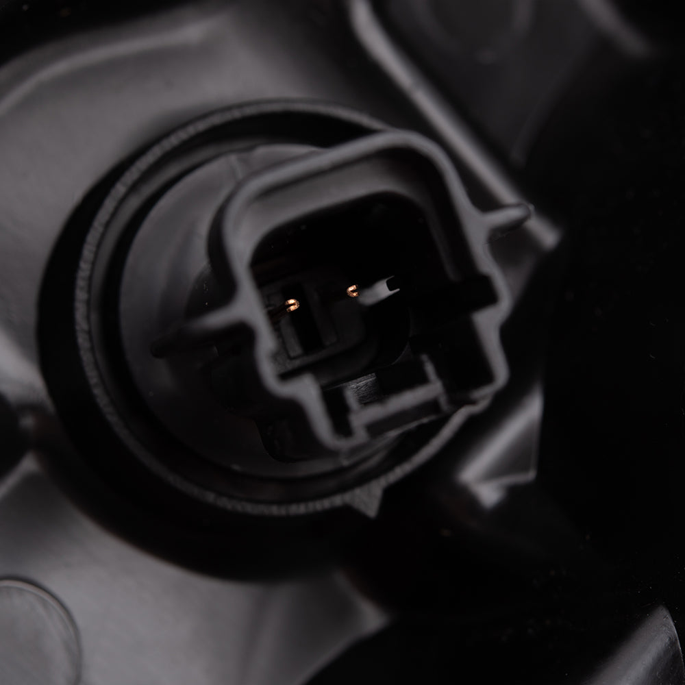 Halogen Combination Headlight Assembly Set With Black Bezel Driver Side Left Passenger Side Right For 2022 Nissan Altima