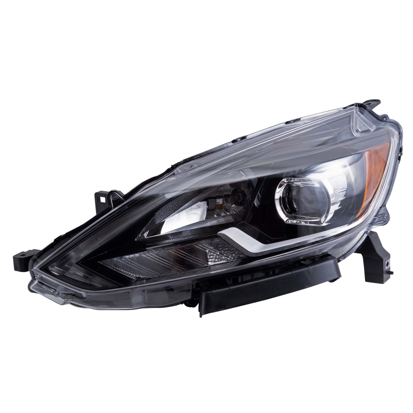 LED Combination Headlight Assembly Driver Left For 2016-2017 Nissan Sentra