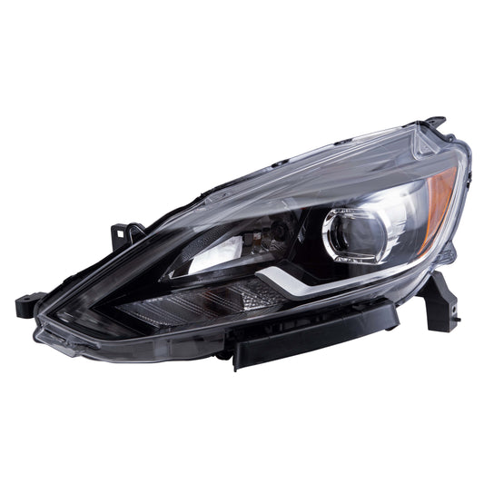 LED Combination Headlight Assembly Driver Left For 2016-2017 Nissan Sentra