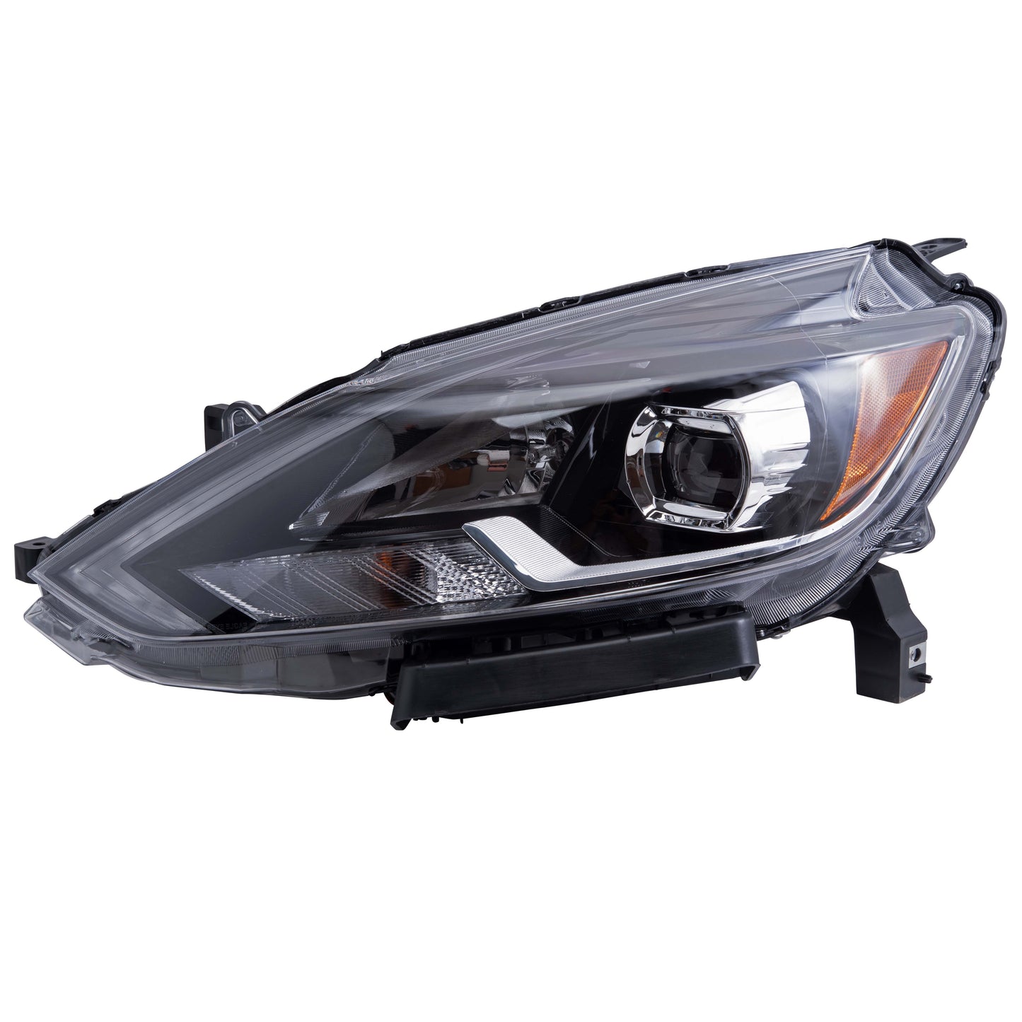 LED Combination Headlight Assembly Driver Left For 2016-2017 Nissan Sentra