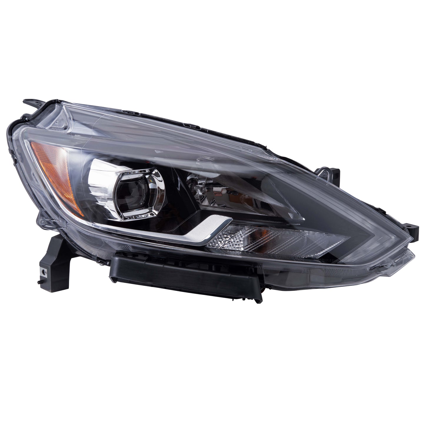 LED Combination Headlight Assembly Passenger Right For 2016-2017 Nissan Sentra