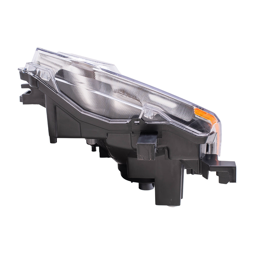 Drivers Halogen Combination Headlamp w/ Chrome Bezel for 05-15 Nissan Xterra