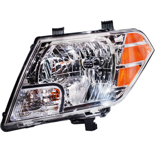 CAPA Certified Halogen Combination Headlight Assembly Driver Left For 2009-2021 Nissan Frontier