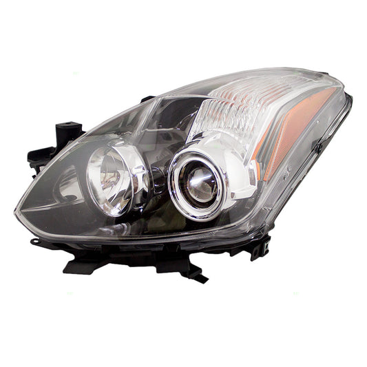 Brock Replacement Drivers Halogen Headlight Headlamp Compatible with 10-13 Altima 26060-ZX10B