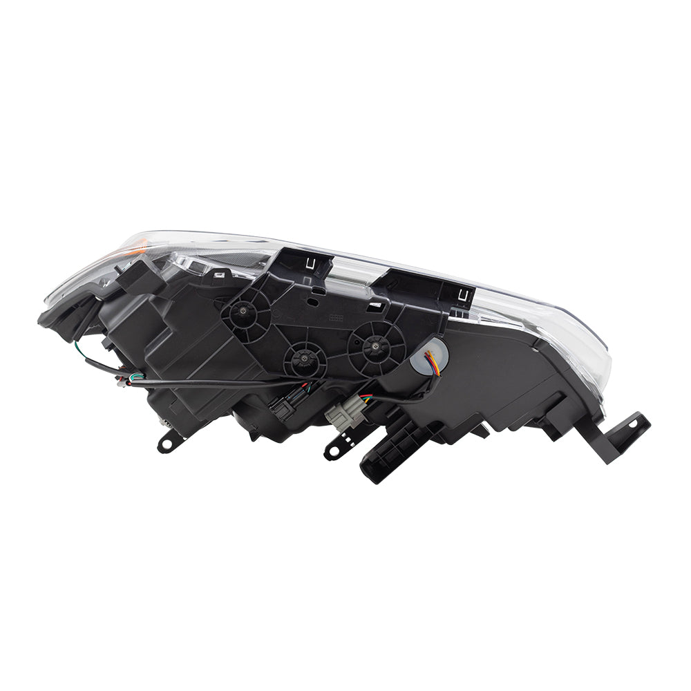 Brock Replacement Pair Halogen Headlights Compatible with 17-19 Rogue