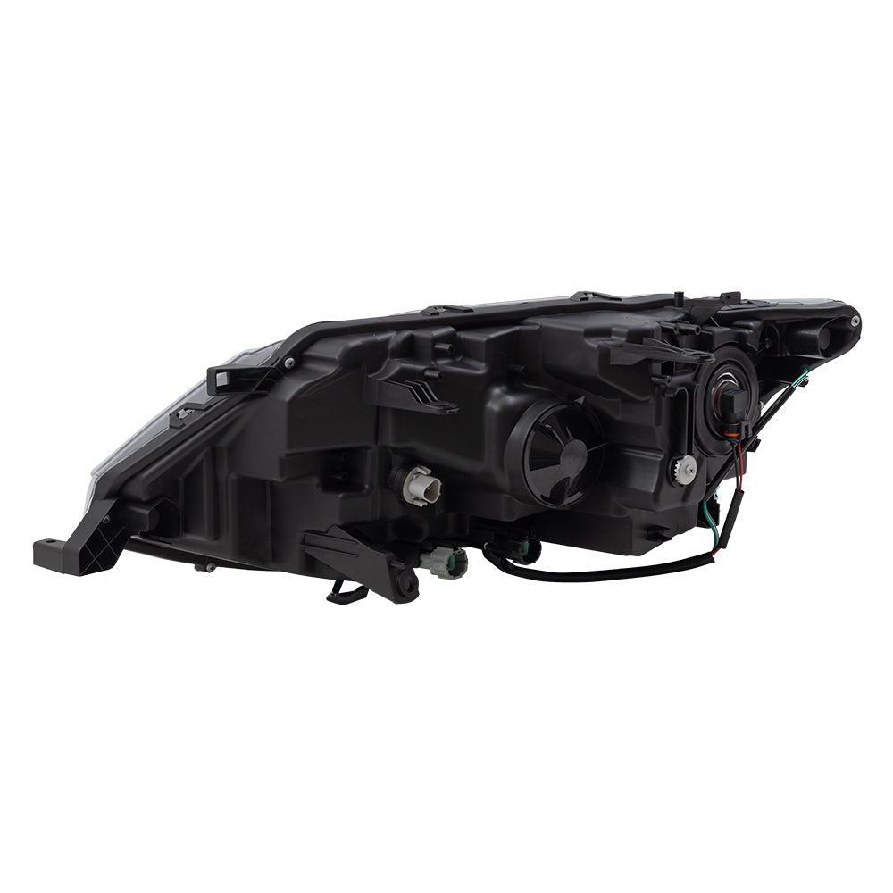 Brock Replacement Pair Halogen Headlights Compatible with 17-19 Rogue