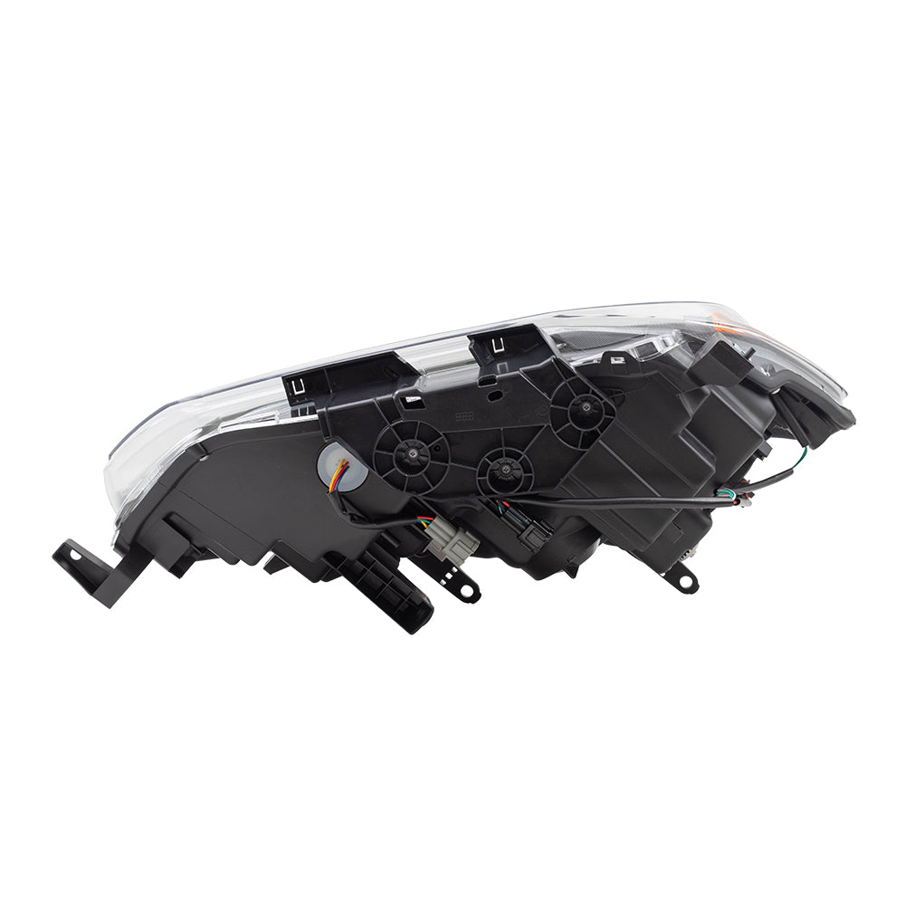 Brock Replacement Driver Halogen Headlight Compatible with 17-19 Rogue