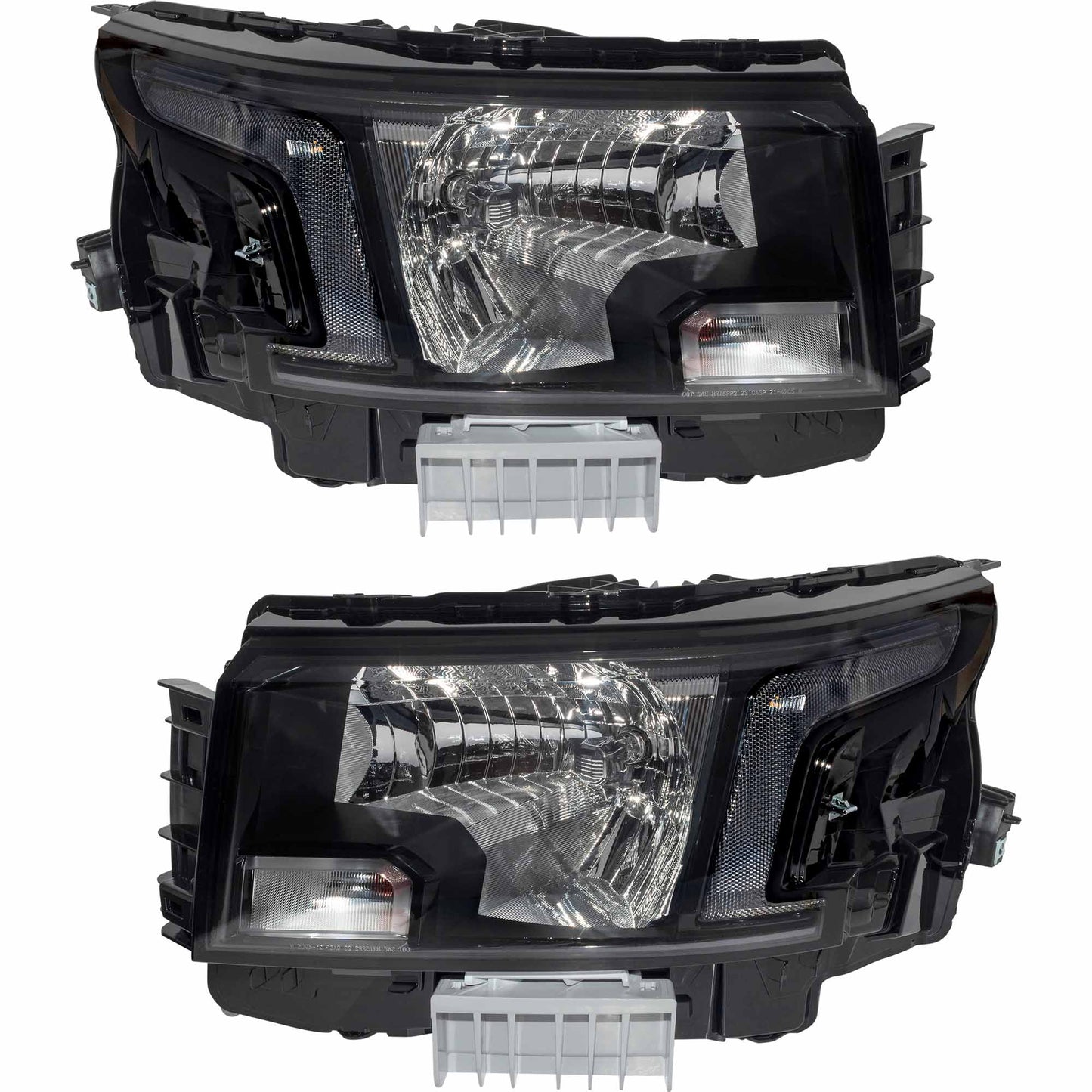 Halogen Combination Headlight Assembly Set Driver Side Left Passenger Side Right For 2022-2024 Nissan Frontier