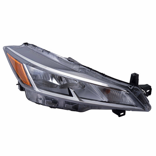 Halogen Combination Headlight Assembly Driver Left For 2020-2023 Nissan Kicks S/SV