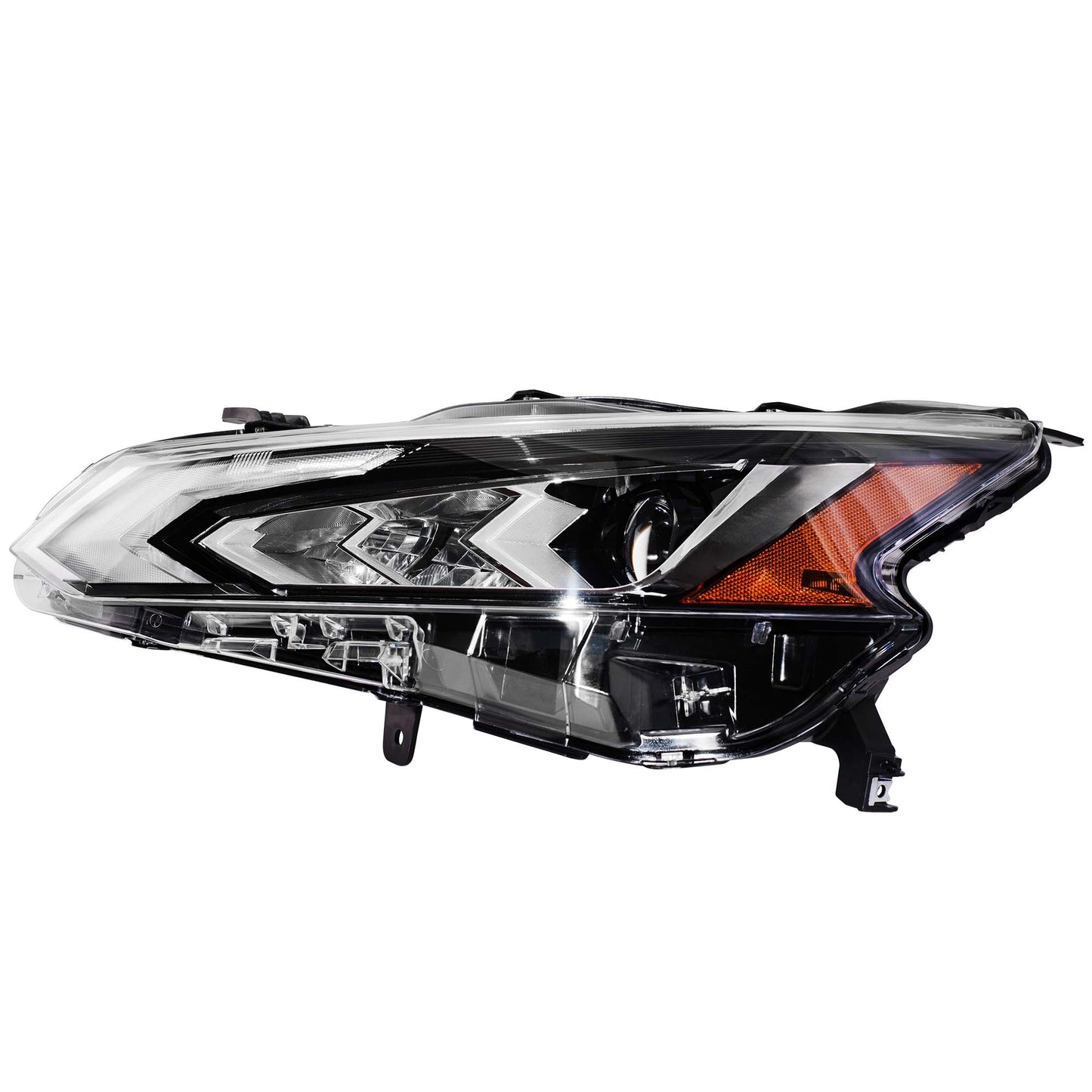 CAPA Certified LED Combination Headlight Assembly Without Auto Leveling Driver Side Left For 2019-2022 Nissan Altima