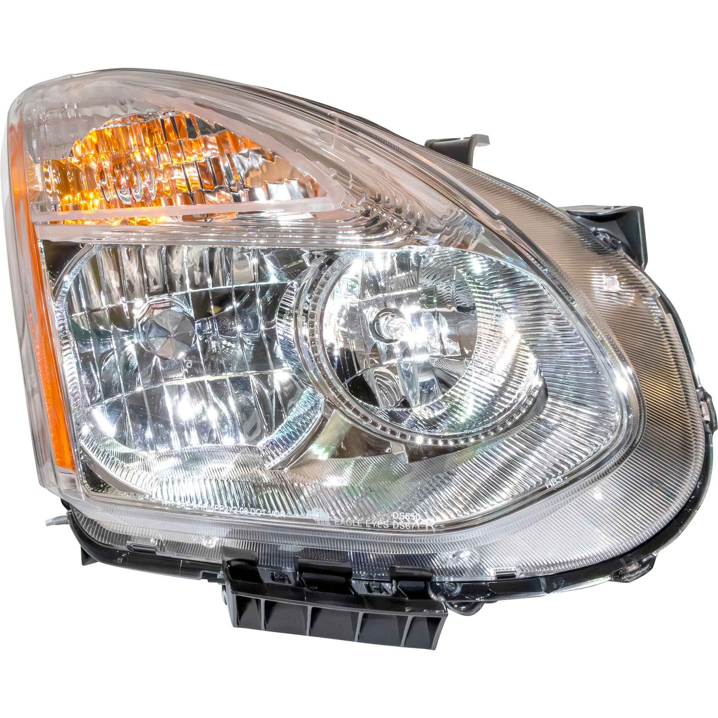 HID Combination Headlight Assembly Without HID Kit Passenger Side Right For 2011-2013 Nissan Rogue