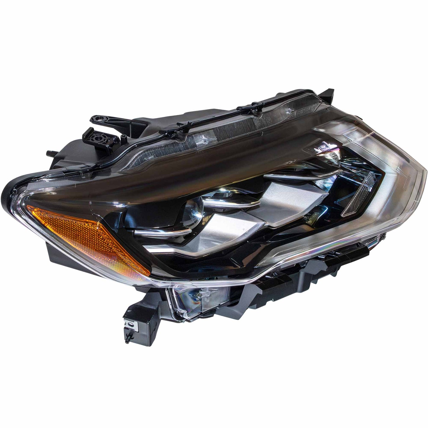 LED Combination Headlight Assembly Set Driver Side Left Passenger Side Right For 2017-2018 Nissan Rogue 2017-2018 Nissan Rogue Hybrid