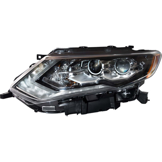 LED Combination Headlight Assembly Driver Side Left For 2019-2020 Nissan Rogue 2019 Nissan Rogue Hybrid