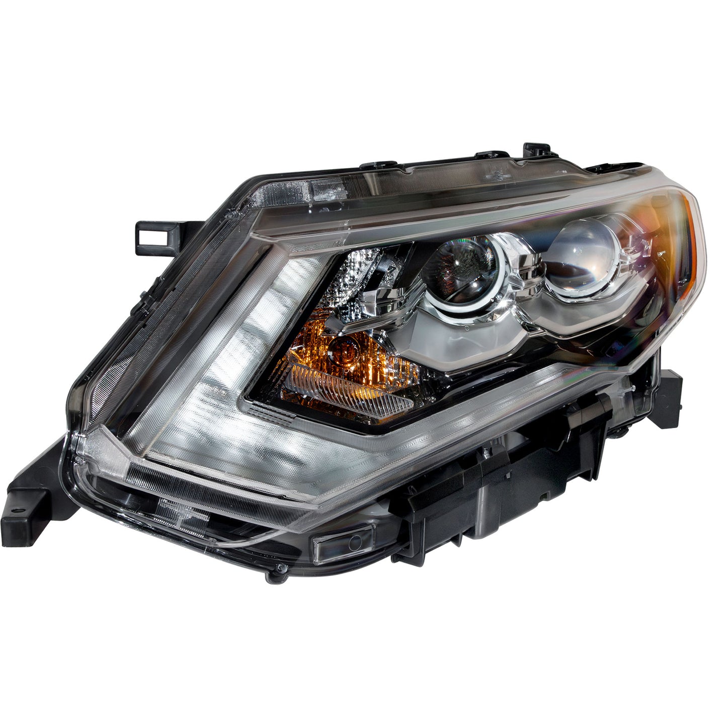 LED Combination Headlight Assembly Driver Side Left For 2019-2020 Nissan Rogue 2019 Nissan Rogue Hybrid